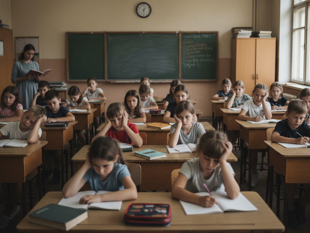 První září. Den, kdy se děti povinně vrací do světa, který už neexistuje